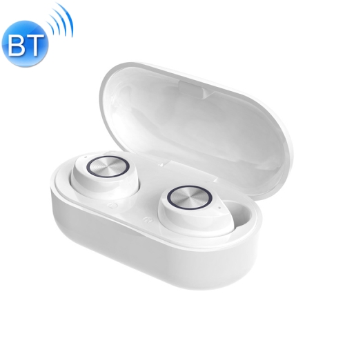 

tw60 TWS Bluetooth 5.0 Touch Wireless Bluetooth Sports Earphone with Charging Box, Support Voice Assistant & Call(White)