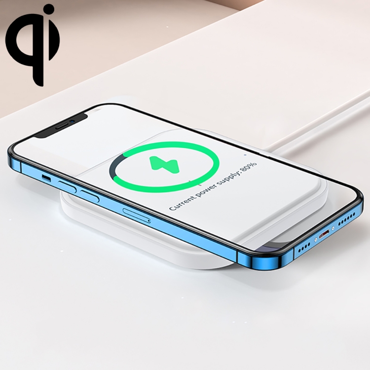 

TOTU CACW-024 Athena Series 15W Ultra-thin Wireless Fast Charger For iPhone 12 Series (White)