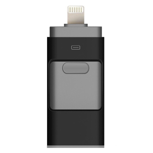 

SHISUO 3 in 1 64GB 8 Pin + Micro USB + USB 3.0 Metal Push-pull Flash Disk with OTG Function(Black)