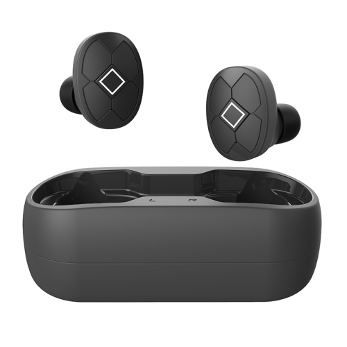 

V5-TWS Bluetooth V5.0 Wireless Stereo Headset with Charging Case, Support Intelligent Pairing & Siri Voice (Black)