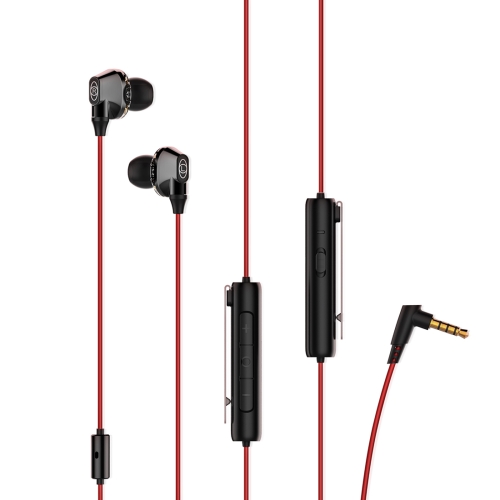 

Baseus GAMO H08 3.5mm Plug Immersive Virtual 3D In-Ear Earphone(Black Red)
