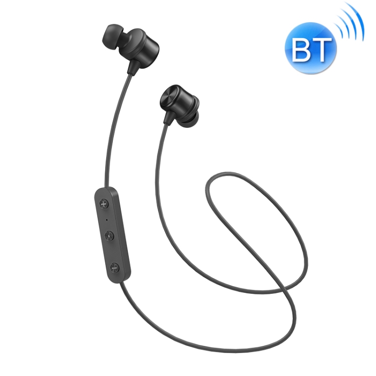 

JOYROOM JR-D3S Bluetooth 4.2 Dual Battery Sports Bluetooth Headset Earphone(Black)