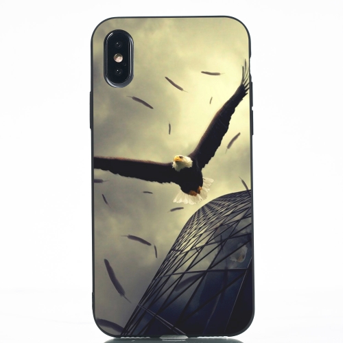 

Eagle Painted Pattern Soft TPU Case for iPhone XS / X