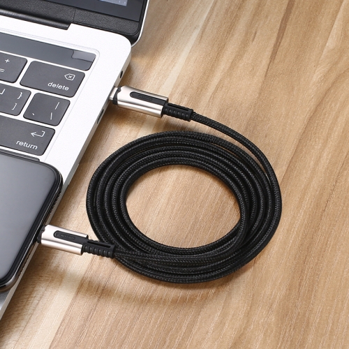 

JOYROOM S-M409 Knight Series PD Fast Charging Cable 8 Pin to USB-C / Type-C Data Cable, Length: 1.2m (Black)