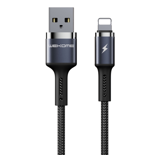 

WK WDC-128 3A 8 Pin Kingkong Enjoy Version Charging Data Cable, Length: 1m (Black)