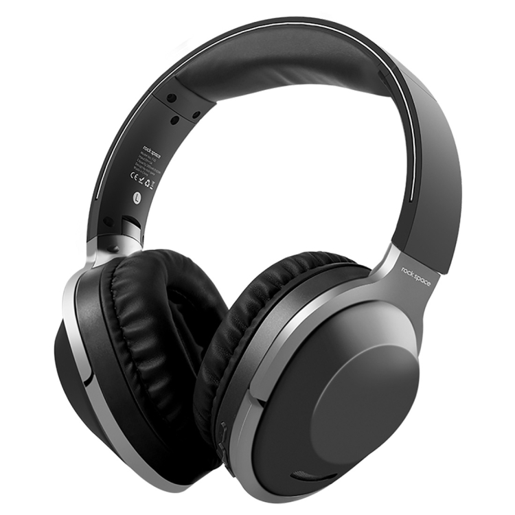 

ROCK Bluetooth 4.2 Foldable Design Wireless Bluetooth Headset (Black)
