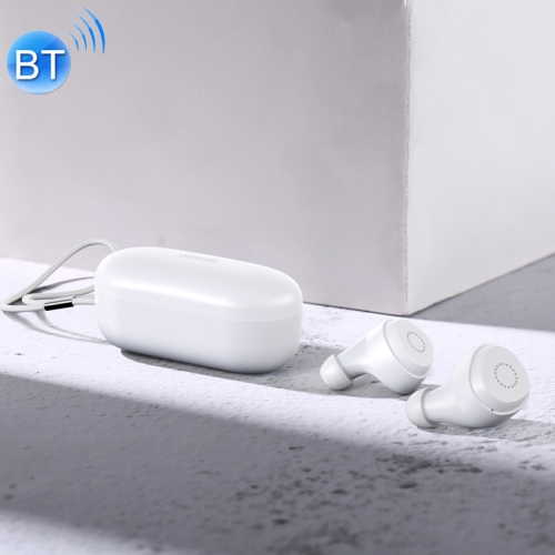 

JOYROOM JR-TL1 Bluetooth 5.0 Bilateral TWS Wireless Earphone (White)