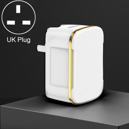 

JOYROOM L-2AQ30S Yizhi Series 30W Three Ports Travel Charger Wall Charger Adapter(UK Plug)