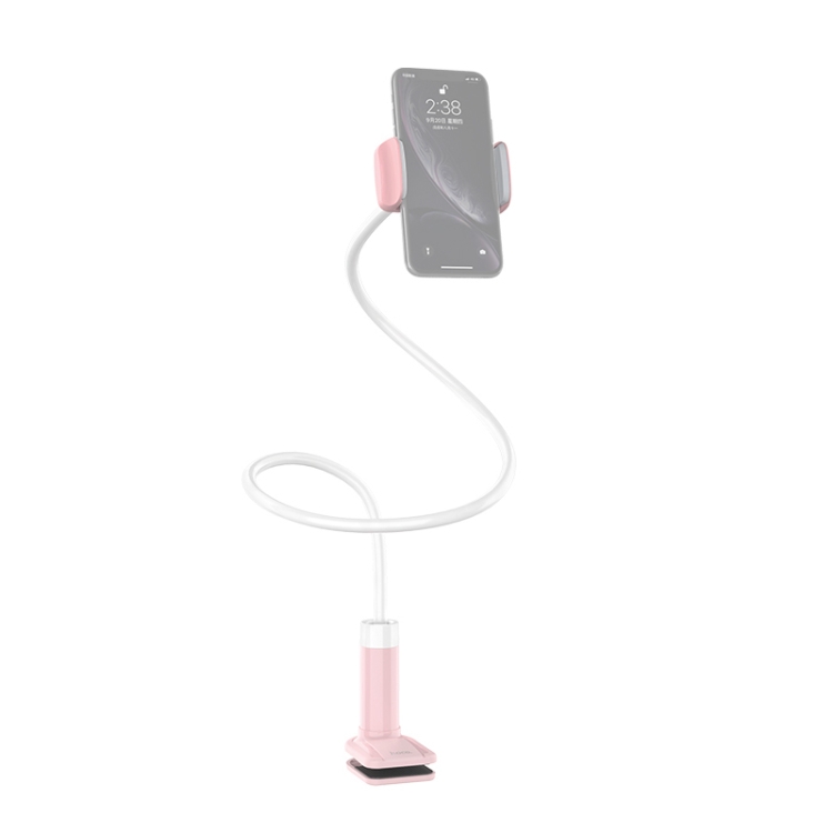 

hoco PH23 Flexible Long Arm Lazy Bracket Holder for 4.5-6.5 inch Mobile Phones (Pink)
