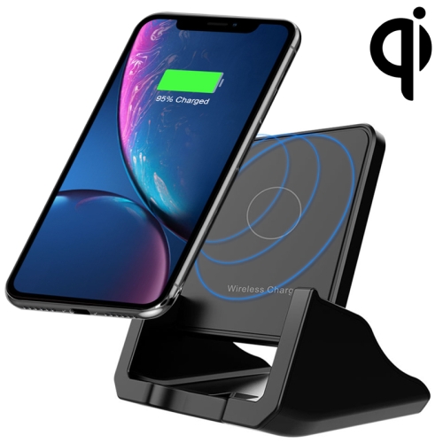 

A9189 15W Vertical Wireless Charger with Detachable Mobile Phone Holder (Black)