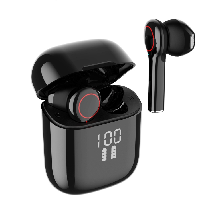 

L31 pro Bluetooth 5.0 TWS Digital Display Touch Wireless Bluetooth Earphone (Black)