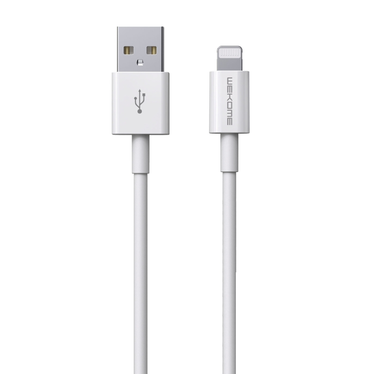 

WK WDC-117 3A 8 Pin Fast Charging Charging Cable, Length: 1.2m (White)