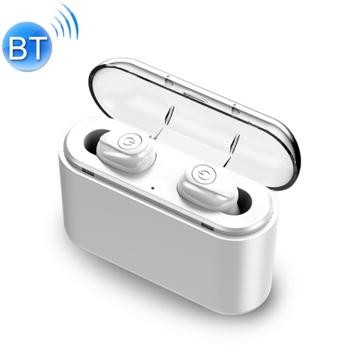 

X8-TWS V5.0 Wireless Stereo Bluetooth Headset with Charging Case, Support Phone Charging (White)