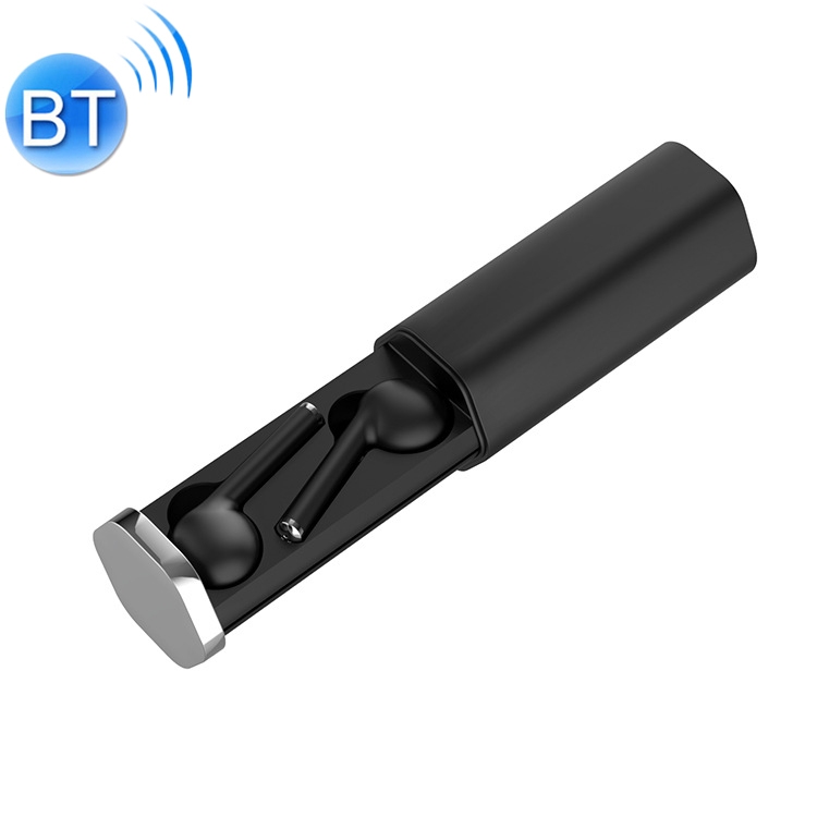 

TW50 Macaron TWS V5.0 Wireless Stereo Bluetooth Headset with Charging Case, Support Smart Touch (Black)