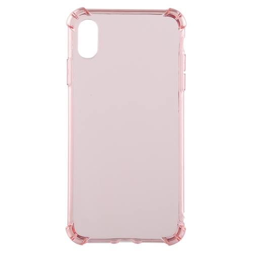 

0.75mm Dropproof Transparent TPU Case for iPhone XR (Pink)