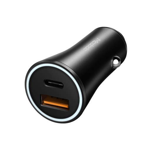 

Mcdodo CC-5221 36W PD USB-C / Type-C + QC 3.0 USB Ports Car Charger(Black)