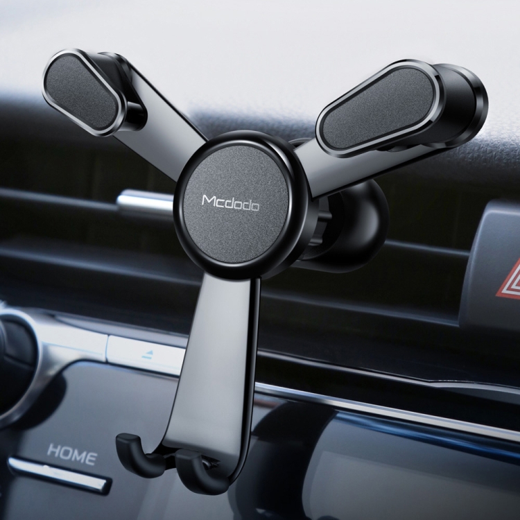

Mcdodo CM-5331 Wheat Series Magnetic Triangle Bearing Car Air Outlet Bracket(Black)