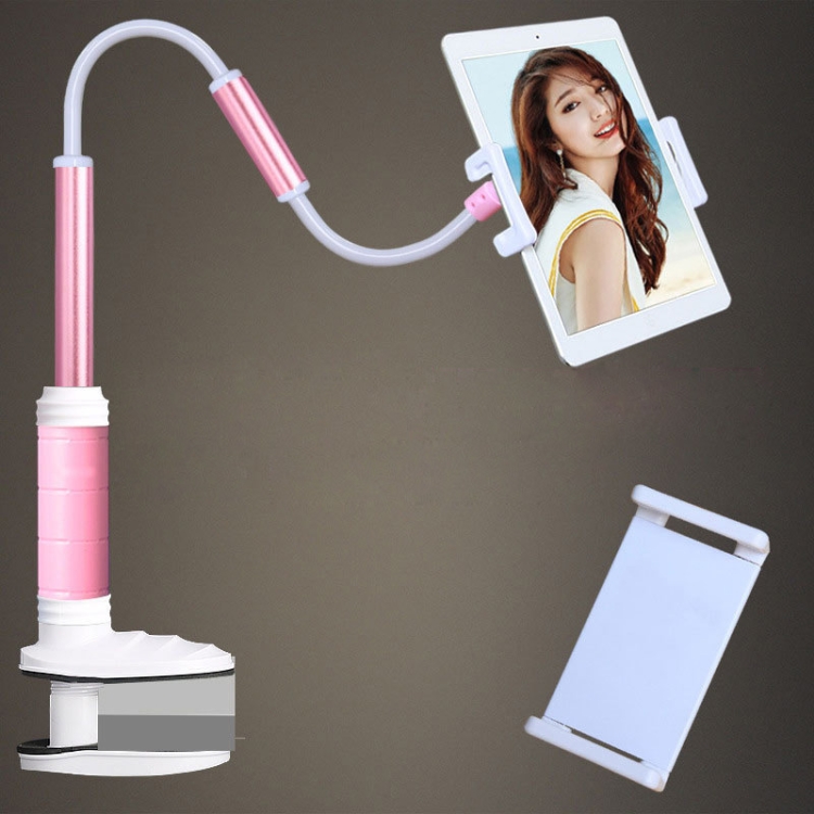 

Aluminum-magnesium Alloy Free-Rotating Lazy Bracket Universal Mobile Phones Tablet PC Stand, Suitable for 4-12.9 inch Mobile Phones / Tablet PC, Length: 90cm(Pink)