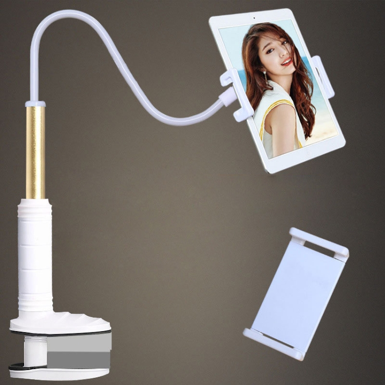 

Aluminum-magnesium Alloy Free-Rotating Lazy Bracket Universal Mobile Phones Tablet PC Stand, Suitable for 4-12.9 inch Mobile Phones / Tablet PC, Length: 90cm(Gold)
