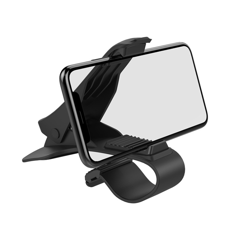 

hoco CA50 Portable Car Dashboard Holder (Black Silver)