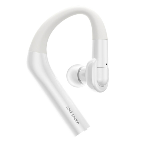 

ROCK D400 Bluetooth 5.0 Ear-hook Design Wireless Bluetooth Earphone(White)