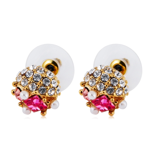 

Rhinestone Square Crystal Square Stud Earrings for Women