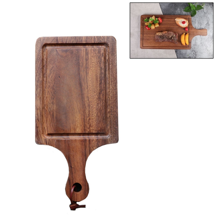 

Home Kitchen Cutting Wood Chopping Board Baking Bread Board, Size: S, 30x14.5cm (Wood)