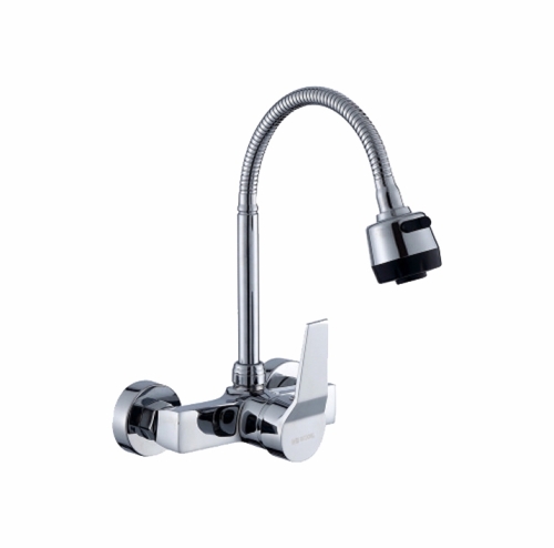 

Home Kitchen Bathroom Sink Faucet Mixer Tap, Style: D Brass Single-handle Universal Version