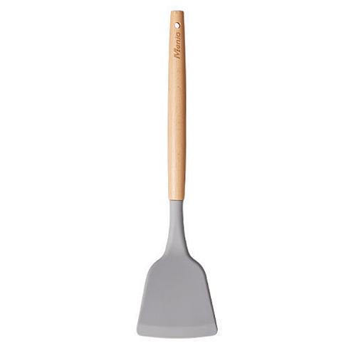 

Kitchen Silicone Frying Scoop Fry Shovel Spatula Cooking Utensil