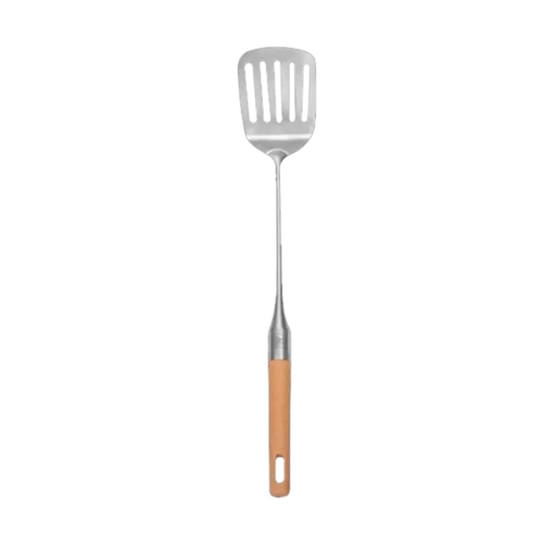 

Original Xiaomi Youpin Beech Handle Stainless Steel Frying Spatula