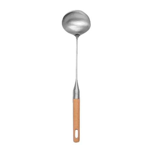 

Original Xiaomi Youpin Beech Handle Stainless Steel Soup Spoon