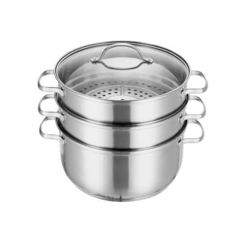 

Original Xiaomi Youpin 3 in 1 Delicacy Stainless Steel Steamer, Size: 26cm