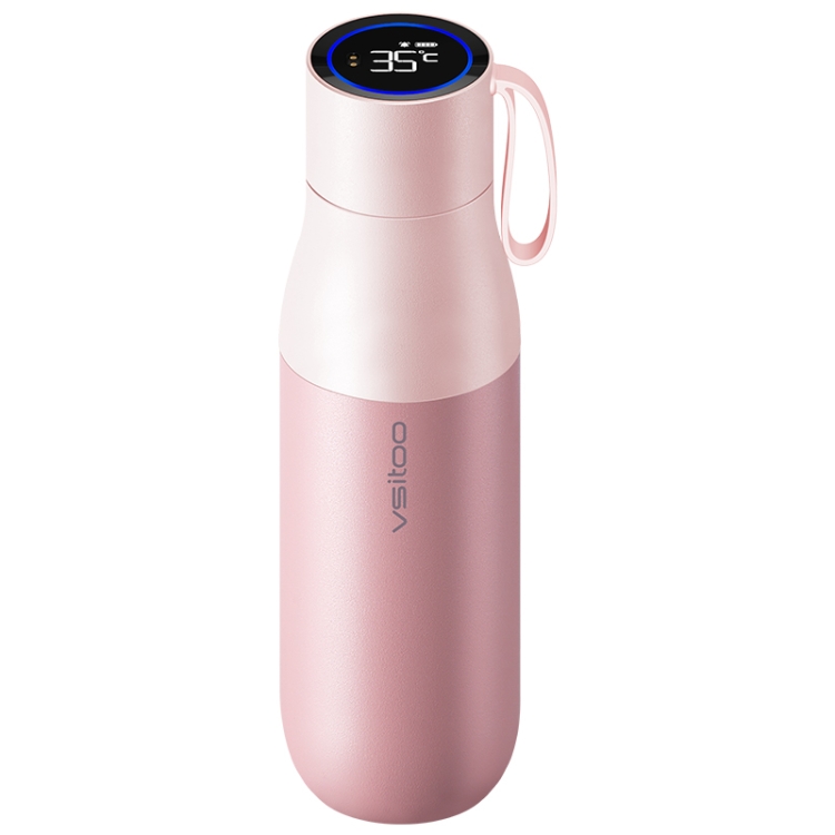 

Original Huawei Vsitoo Smart Water Bottle Vacuum Thermal Cup, Capacity : 450mL, Support HUAWEI HiLink(Pink)