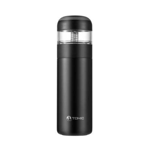 

Original Xiaomi Youpin TOMIC TW60021 Ceramic Liner Tea Water Separation Thermos Cup Insulated Kettle,Capacity: 370ml(Black)