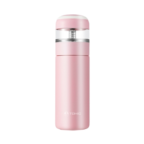 

Original Xiaomi Youpin TOMIC TW60021 Ceramic Liner Tea Water Separation Thermos Cup Insulated Kettle,Capacity: 370ml(Pink)