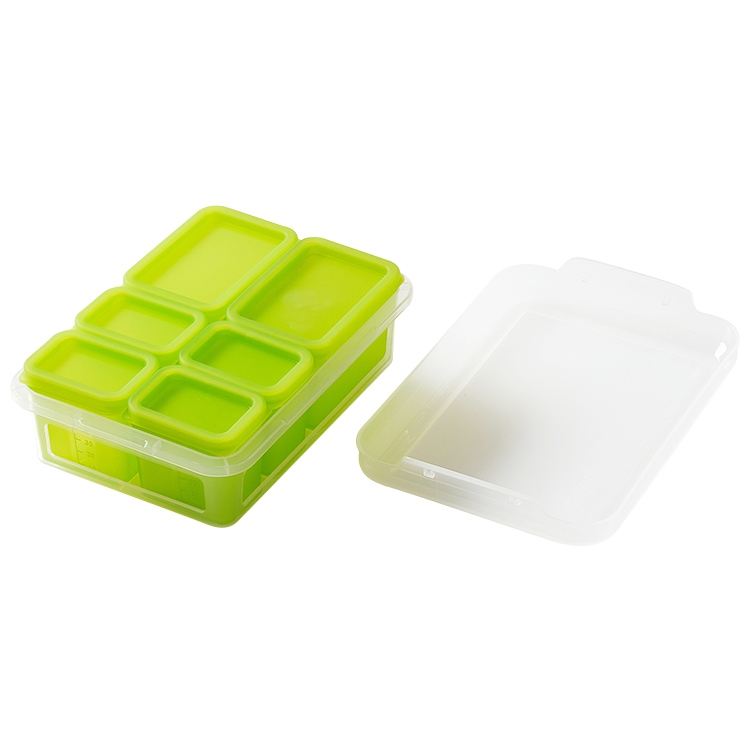 

Original Xiaomi Youpin KL16030109 Kalar 2 Medium 4 Small Supplementary Food Box(Green)
