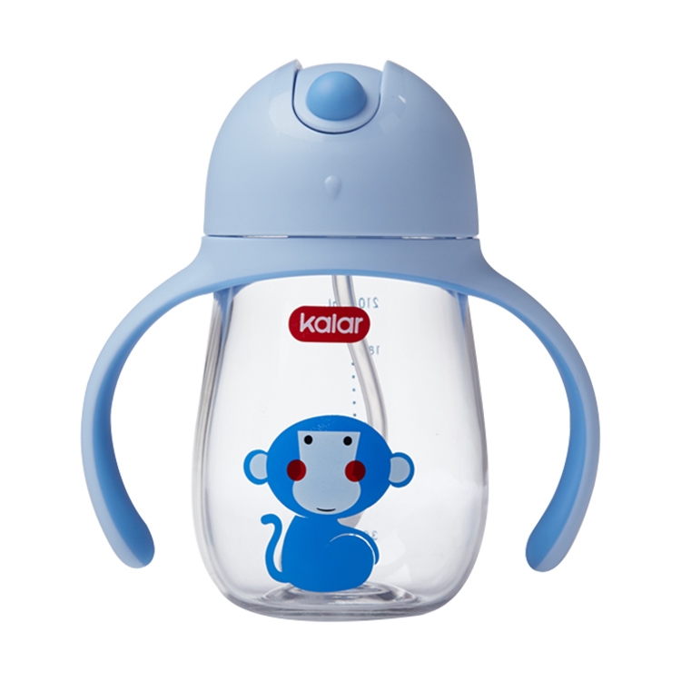 

Original Xiaomi Youpin KL02006 Kalar Baby Gravity Ball Straw Trainer Water Cup, Handle Version(Blue)