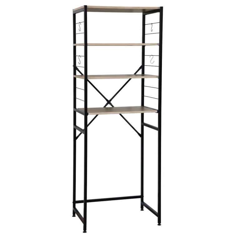 

[JPN Warehouse] Household Kitchen Storage Rack Shelf (Wood Color)