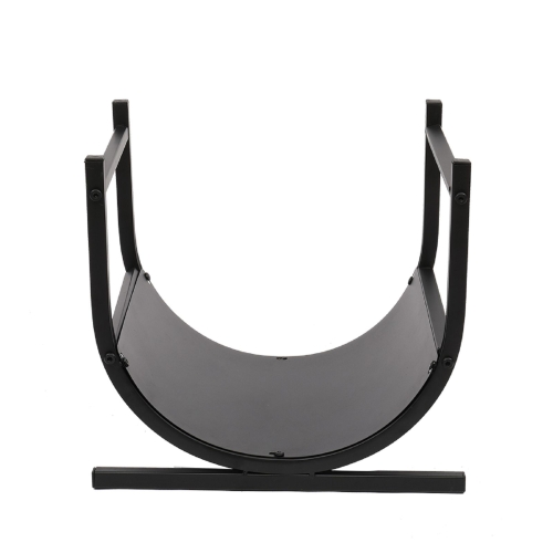 

[US Warehouse] U-Shaped Metal Firewood Holder, Size: 42x40x36cm