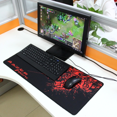 

Extended Large Mantis Pattern Gaming and Office Keyboard Mouse Pad, Size: 70cm x 29.5cm