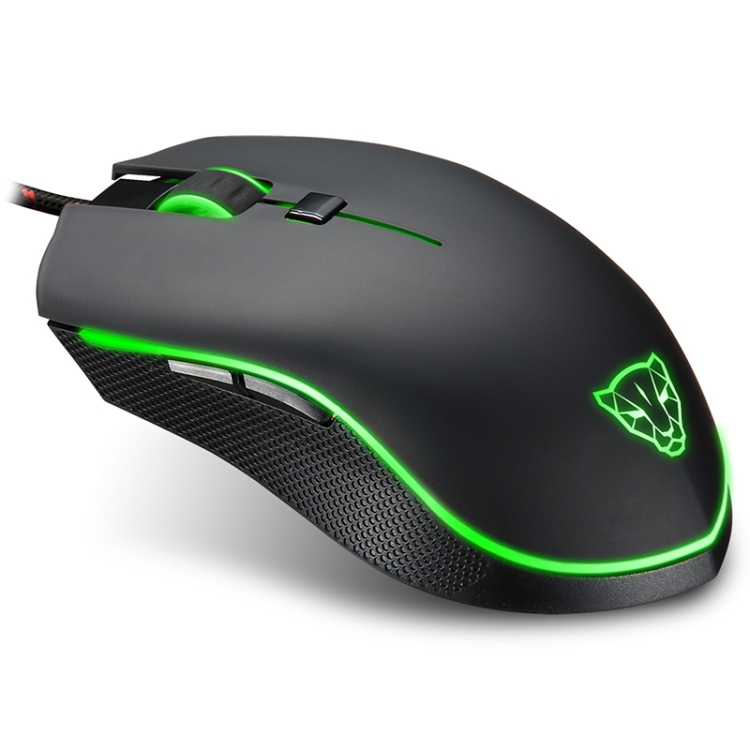

MOTOSPEED V40 USB Wired Gaming Mouse 6 Button Optical RGB LED Lights Mouse 4000DPI