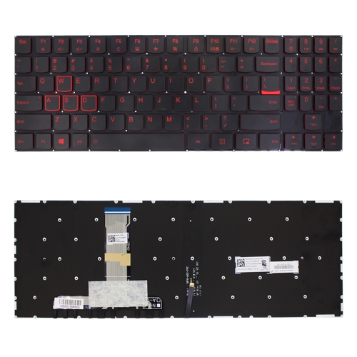 

US Keyboard with Backlight for Lenovo Legion Y520 Y520-15IKB Y720 Y720-15IKB R720 R720-15IKB (Black)