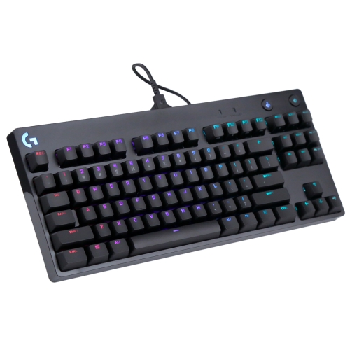 

Logitech G Pro Compact RGB Mechanical Wired Gaming Keyboard with Detachable Cable(Black)