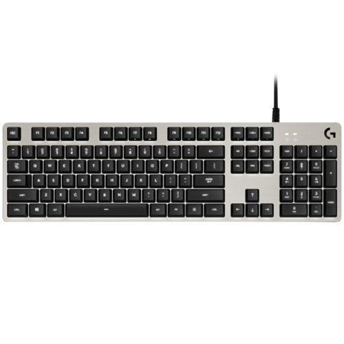 

Logitech G413 USB 2.0 Mechanical Wired Gaming Keyboard with Button Backlight Function, Length: 1.8m (Grey)