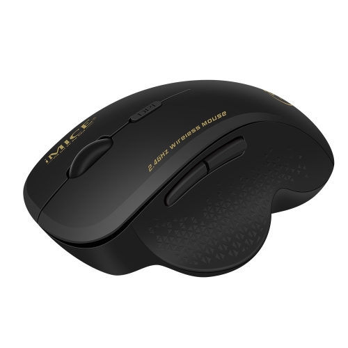 

iMICE G6 Wireless Mouse 2.4G Office Mouse 6-button Gaming Mouse(Black)