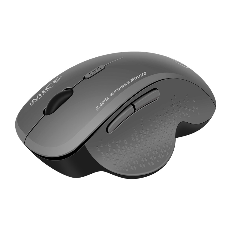 Color : Grey G6 Wireless Mouse 2.4G Office Mouse 6-Button Gaming Mouse