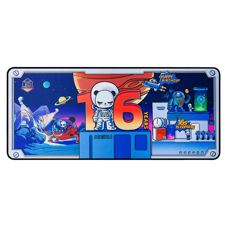 

Original Meizu Planet Blue Pattern Computer Keyboard Mouse Pad