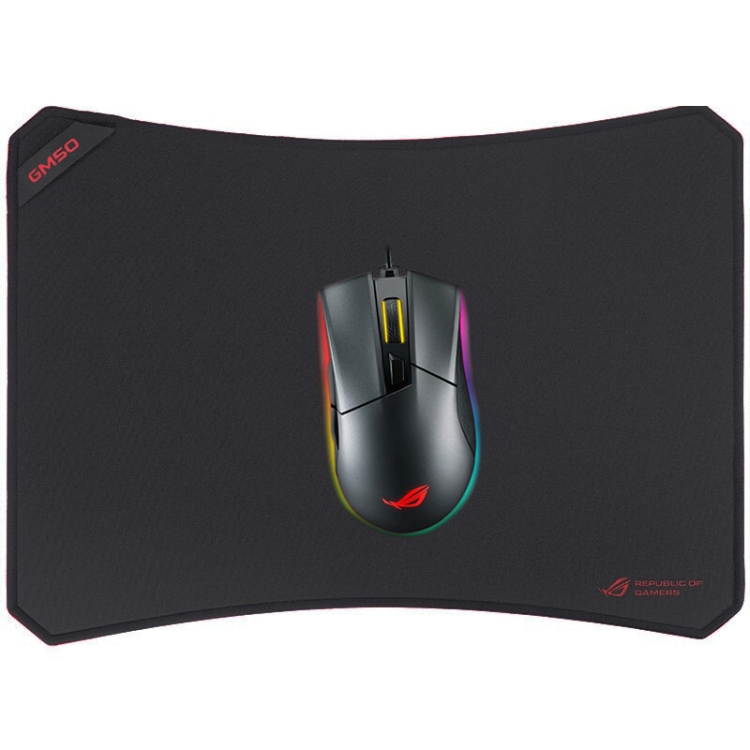

ASUS ROG Series Entry-level Wired Mouse + Mouse Pad Set (Black)