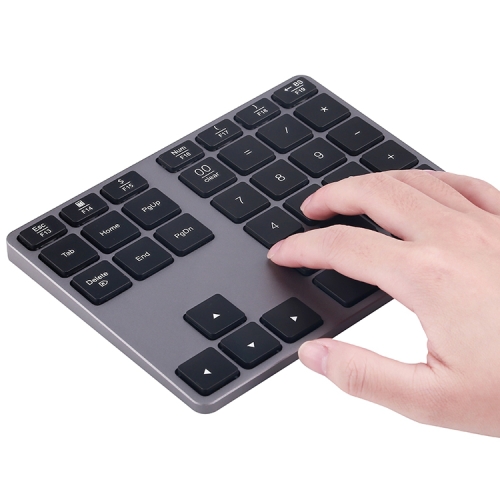 

MC Saite MC-308BT 35 Keys Bluetooth Numeric Keyboard for Windows / iOS / Android(Grey)