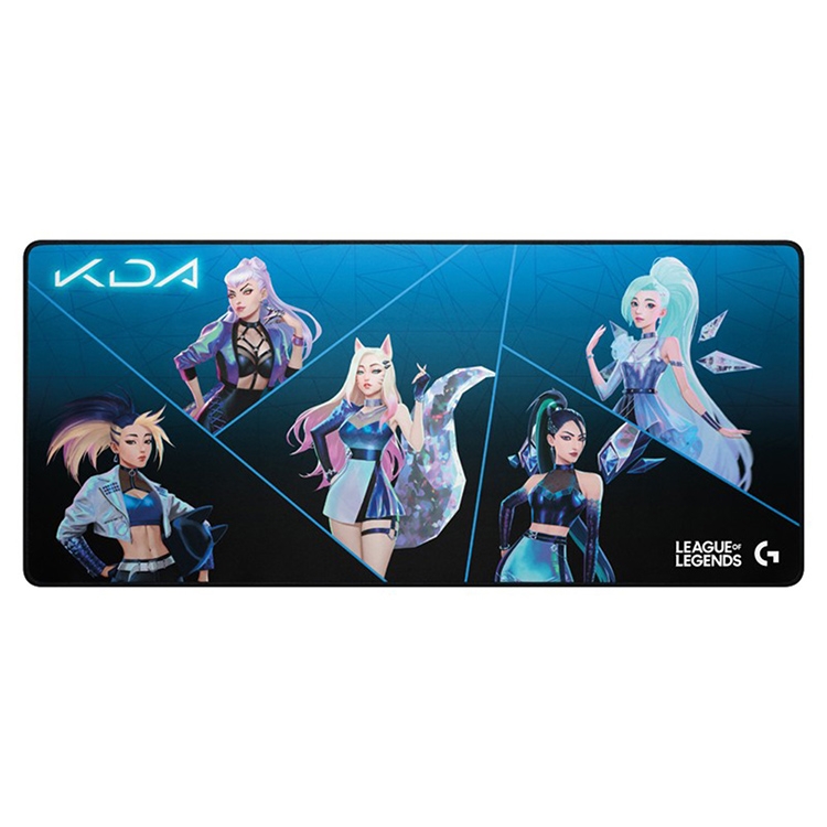 

Logitech G840 KDA Gaming Keyboard Mouse Pad Table Mat, Size: 900x400x3mm